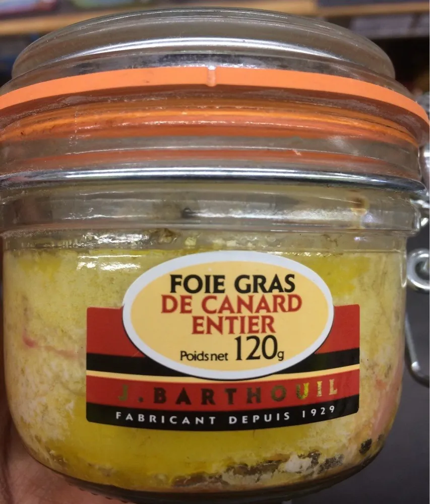 Foie Gras De Canard Bocal Non Concert