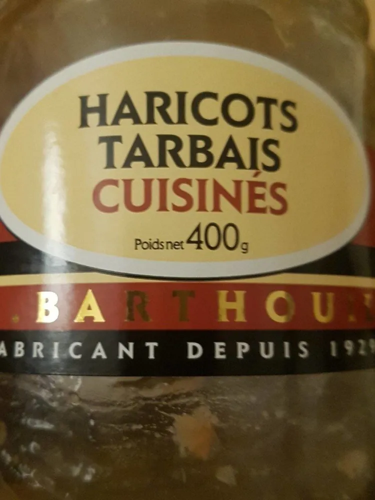 Haricots Tarnais cuisinés