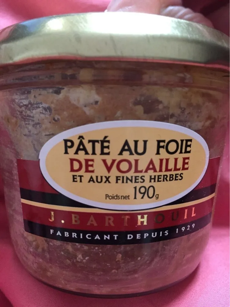 Pate au foie de Volaille