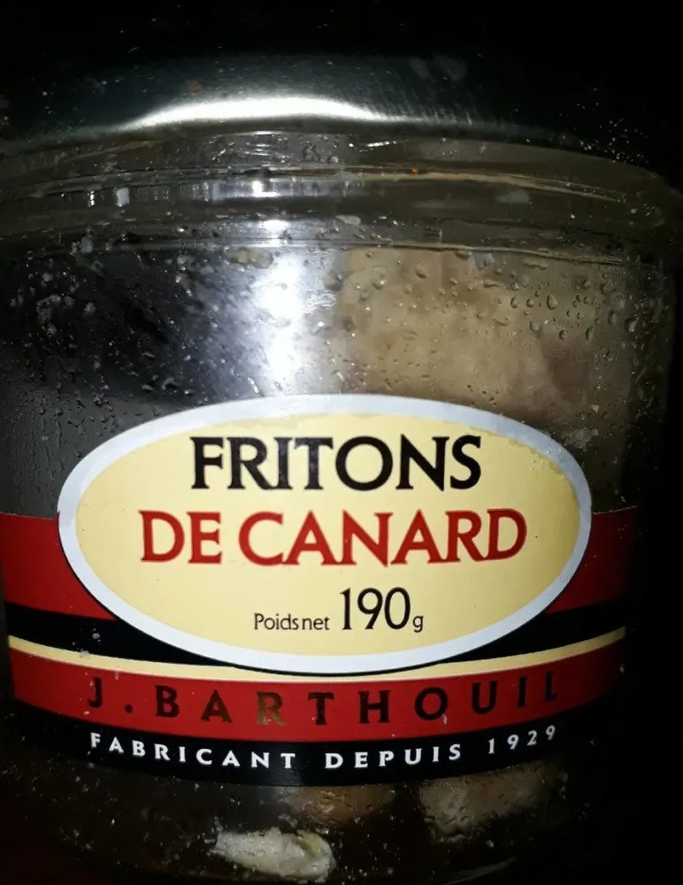 Fritons De Canard En Verrine