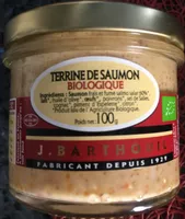 Terrine Saumon Fume 100G