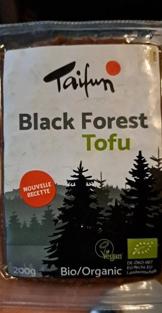 Black forest tofu
