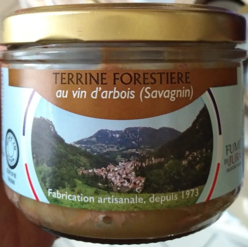 Terrine forestière au vin d'Arbois (Savagnin)