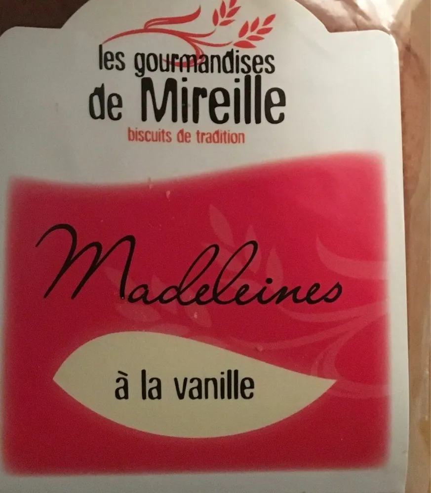 Madeleines à la vanille