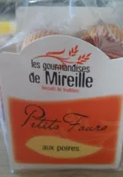 Petits fours aux poires