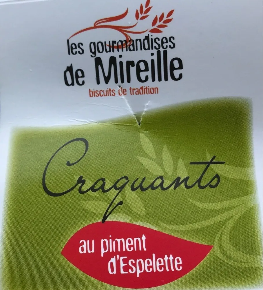 Craquants au piment d'Espelette