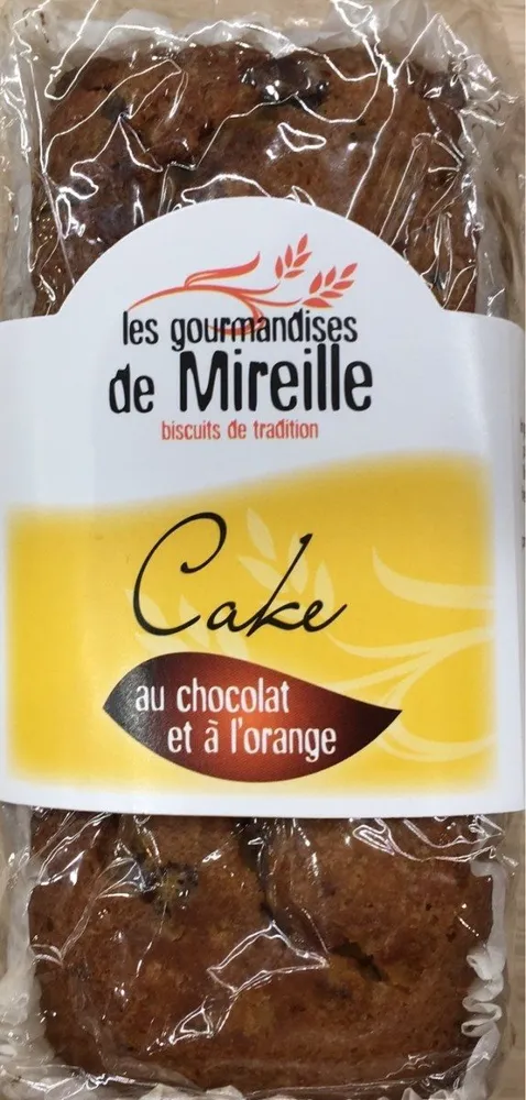 Cake au chocolat et à l'orange