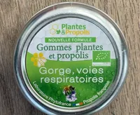 Gommes plantes et propolis