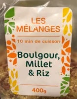 Boulgour ,Millet et riz