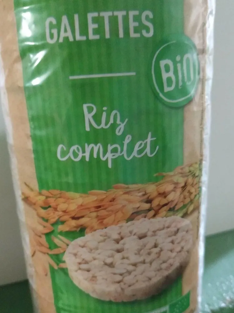 Galettes riz complet