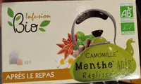 Après le Repas Camomille Menthe Anis Réglisse