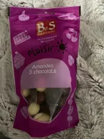 Amandes 3 chocolats