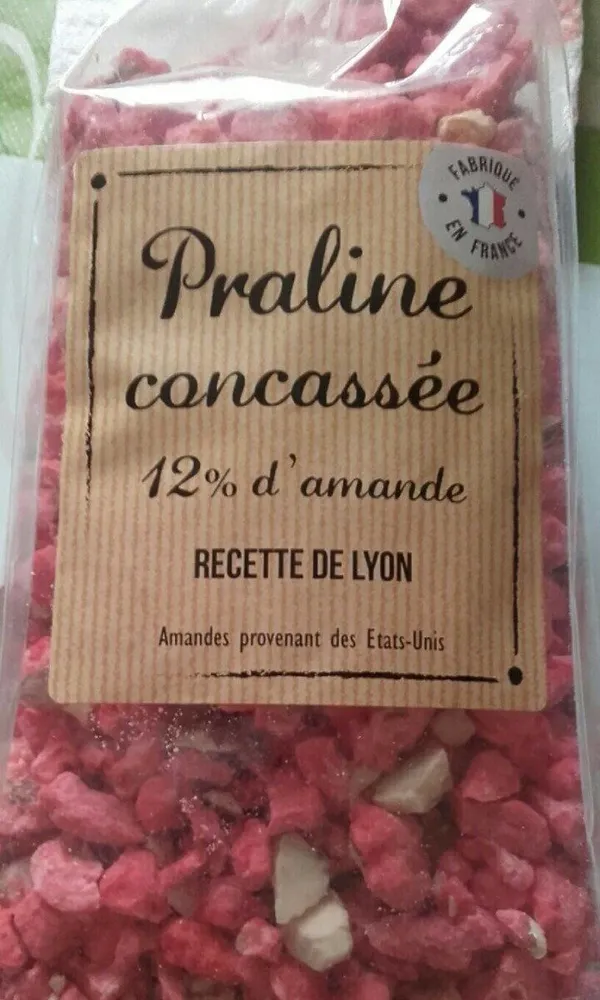 Praline concassée 12% d'amandes