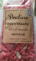Praline concassée 12% d'amandes