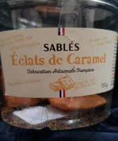 Sablés éclats de caramel