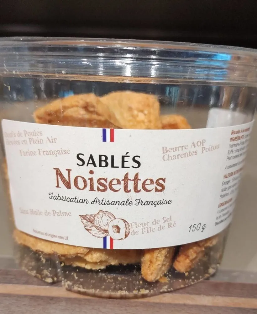 Sablés noisettes