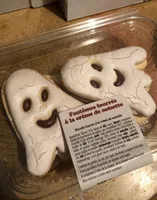 Fantomes fourrés à la crème de noisette