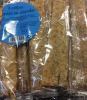 Crêpes fourées chocolat