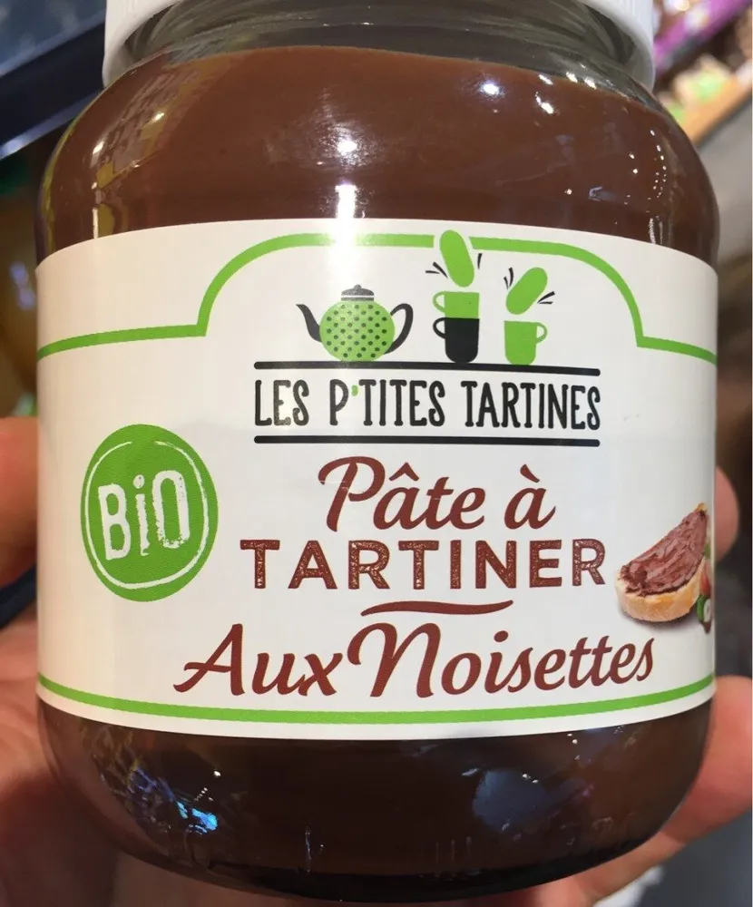 Pâte a tartiner aux noisettes