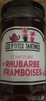 Confiture de Rhubarbe Framboises