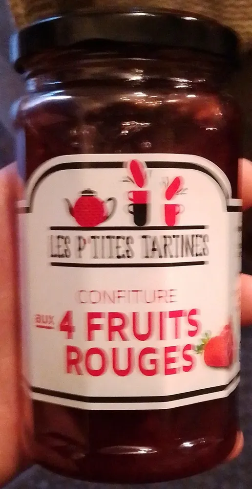 Confiture aux 5 fruits rouges