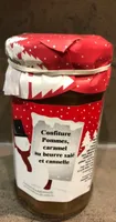 Confiture pommes, caramel au beurre salé et cannelle