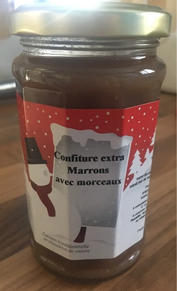 Confiture extra de Marrons avec morceaux