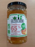 Confiture 65% de pêches