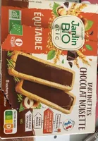 Tartinettes choco noisette