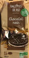 Galette de riz chocolat noir