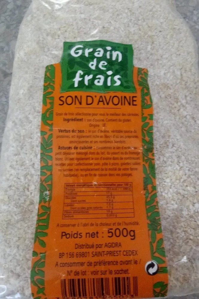 Son d'avoine