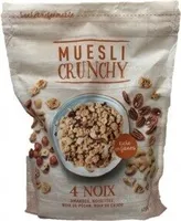 Muesli Crunchy 4 noix