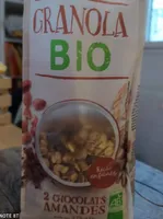 Granola bio 2 chocolats amandes