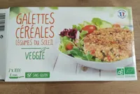 Galettes céréales Légumes du soleil