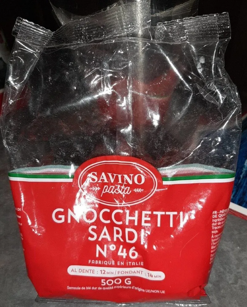 Gnocchetti sardine n° 46