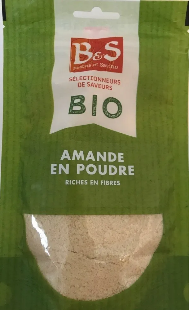 Amande en poudre BIO doypack 100g B&S