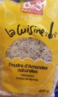 Amande Poudre Naturelle B &S Sachet