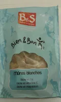 Mûres blanches bien et bon