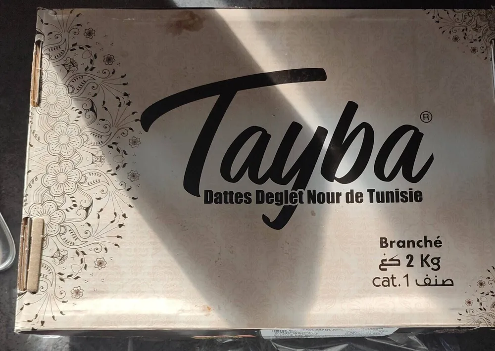 dattes deglet Nour de Tunisie