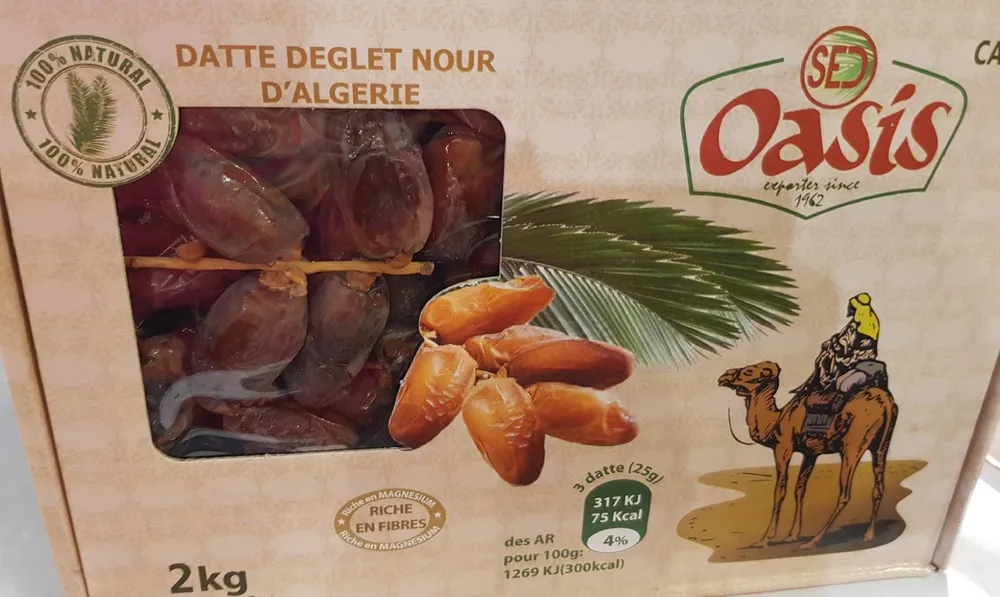 Datte deglet nour d'Algérie