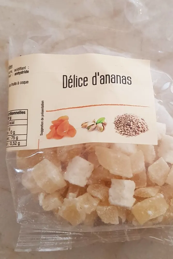 Ananas Cubes Déshydratés SCH