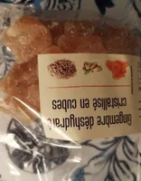 Gingembre déshydraté cristallisé en cube