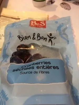 Cranberries séchées entières