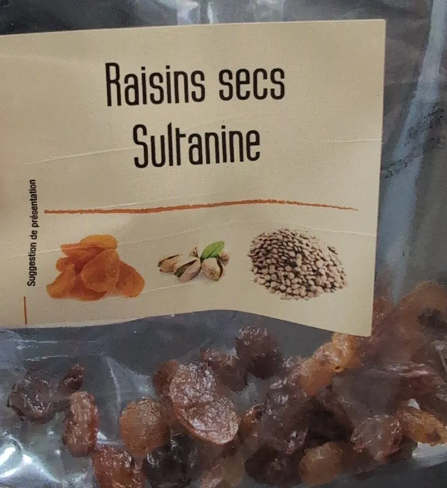 Raisin Brun Sultanine Import PQT