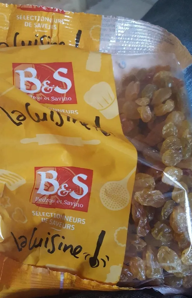 Raisin Golden B &S Sachet