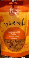 Raisin Golden Sachet 1 Recette 125 GR B / S