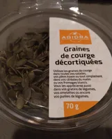 Graines de courges décortiquées