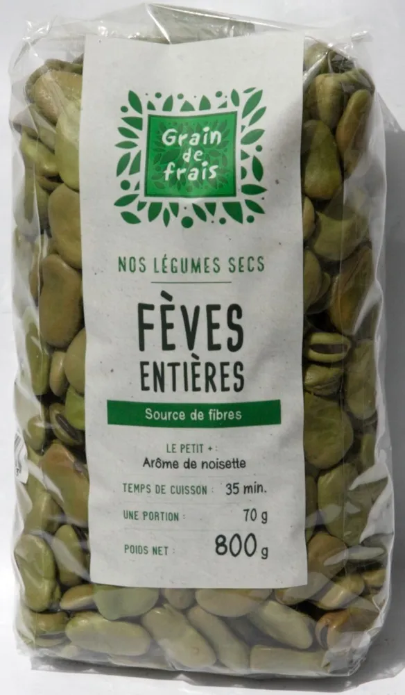 Fèves entières