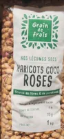 Haricots coco roses