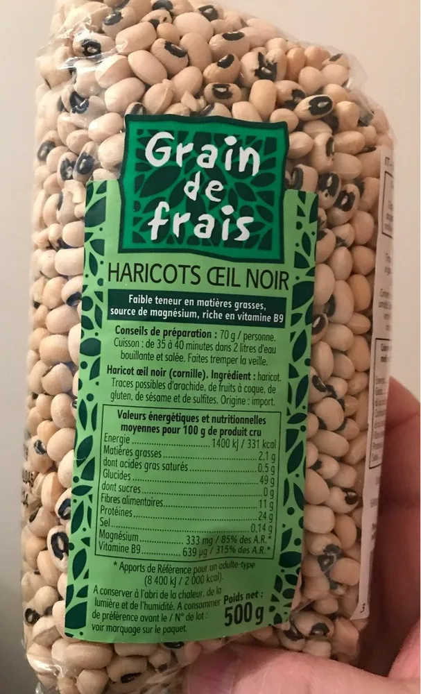 Haricots Œil Noir